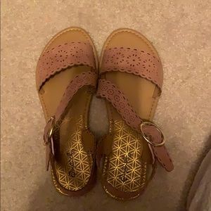 Pink sandals